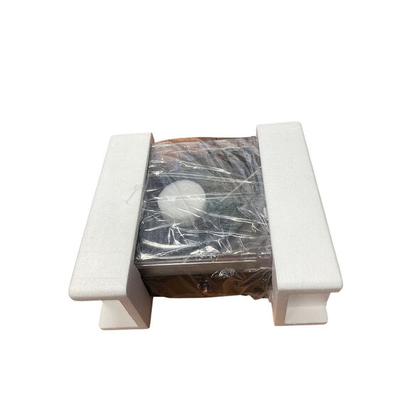 Zbrqotl Turntable Player With Wooden Finish & Clear Lid For Vinyl Records - Picture 3 of 7